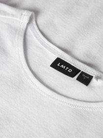 LMTD T-shirt Bovas Bright White